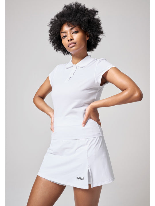 Spódnica damska Casall Court Slit Skirt biały
