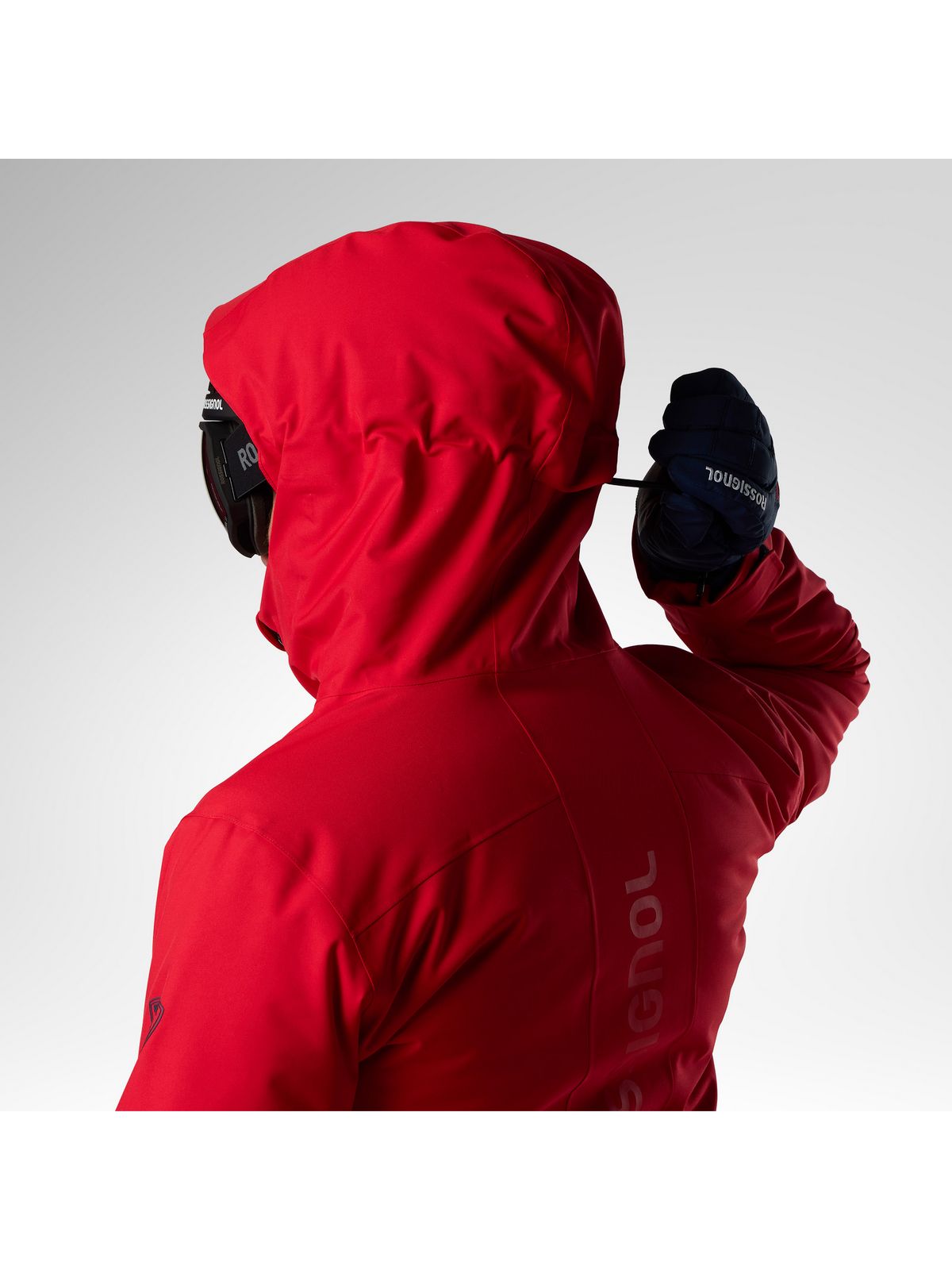Kurtka narciarska męska ROSSIGNOL Rochrun Insulated Jkt czerwona