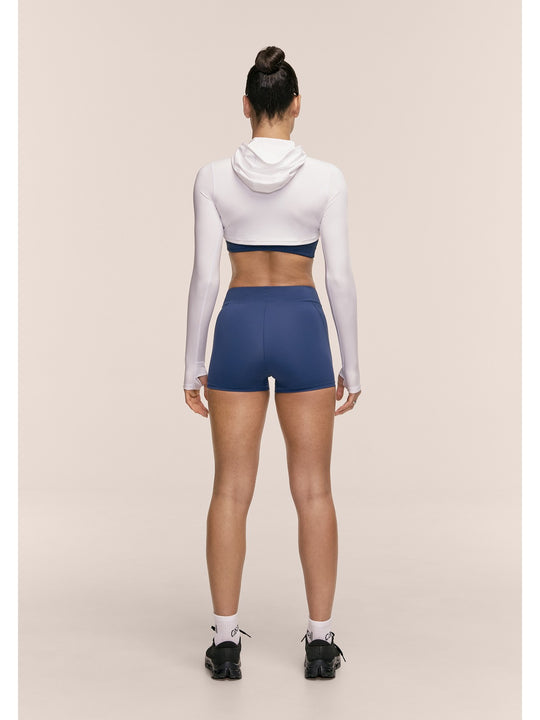 Legginsy treningowe damskie CASALL Performance Running Hot Pants kolor granatowy
