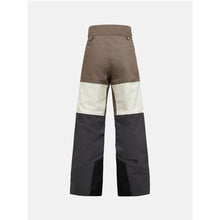 Spodnie narciarskie juniorskie PEAK PERFORMANCE Gravity HIPE 2L Insulated Shell Pants brązowe
