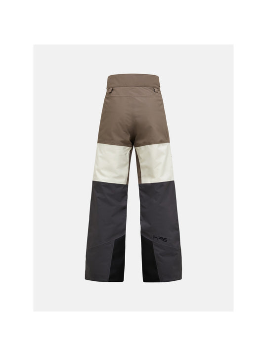 Spodnie narciarskie juniorskie PEAK PERFORMANCE Gravity HIPE 2L Insulated Shell Pants brązowe
