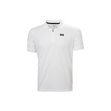 Koszulka męska polo HELLY HANSEN HP 1/2 ZIP POLO biała - Adventure Sports
