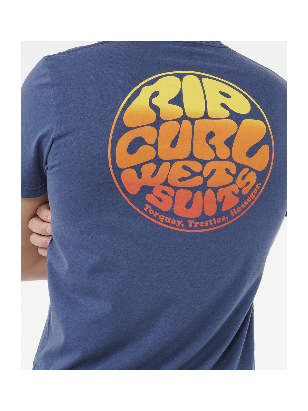 Koszulka RIP CURL WETTIE PASSAGE ICON TEE granatowa