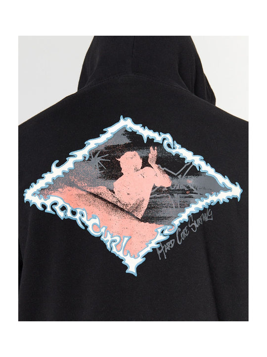 Bluza RIP CURL RAW ENERGY HOOD czarna

