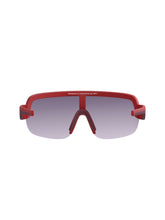 Okulary rowerowe POC Aim czerwony - Clarity Road/Sunny Silver cat 3
