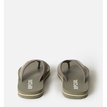 Japonki plażowe damskie RIP CURL Florida Bloom Open Toe zielone
