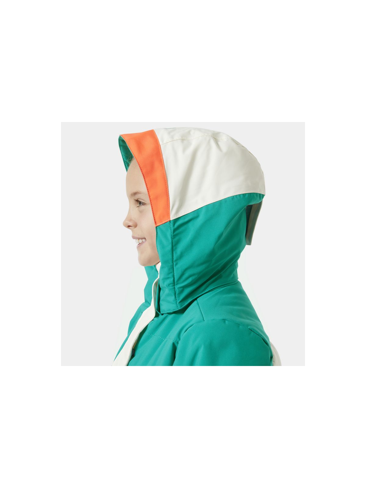 Kurtka narciarska dziecięca HELLY HANSEN Jr Girl Diamond Jacket kolor biały