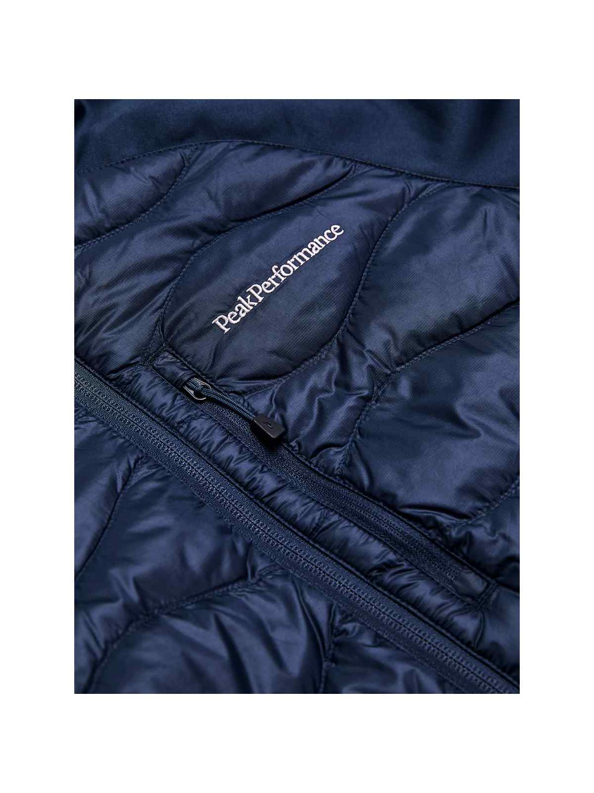 Damska kurtka puchowa Peak Performance W Helium Down Hybrid Jack granatowy
