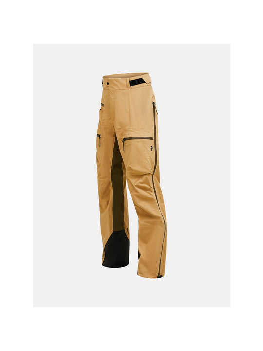 Spodnie PEAK PERFORMANCE M Vislight Gore-Tex C-Knit Pants brązowy
