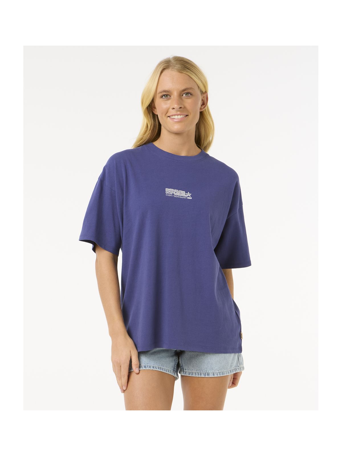 Koszulka RIP CURL Las Dalias Heritage Tee niebieski