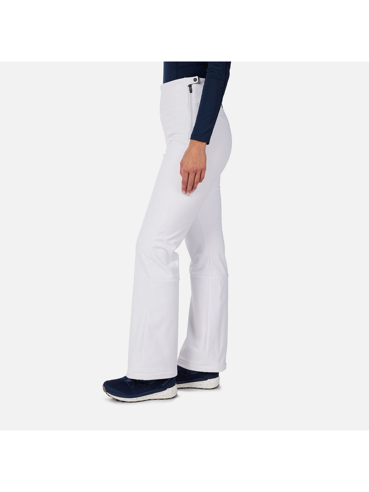 Spodnie narciarskie damskie ROSSIGNOL W Ski Softshell Pant białe