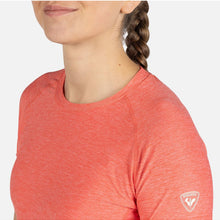 Koszulka treningowa damska ROSSIGNOL W Cloudrest Loose Tee różowy - Adventure Sports
