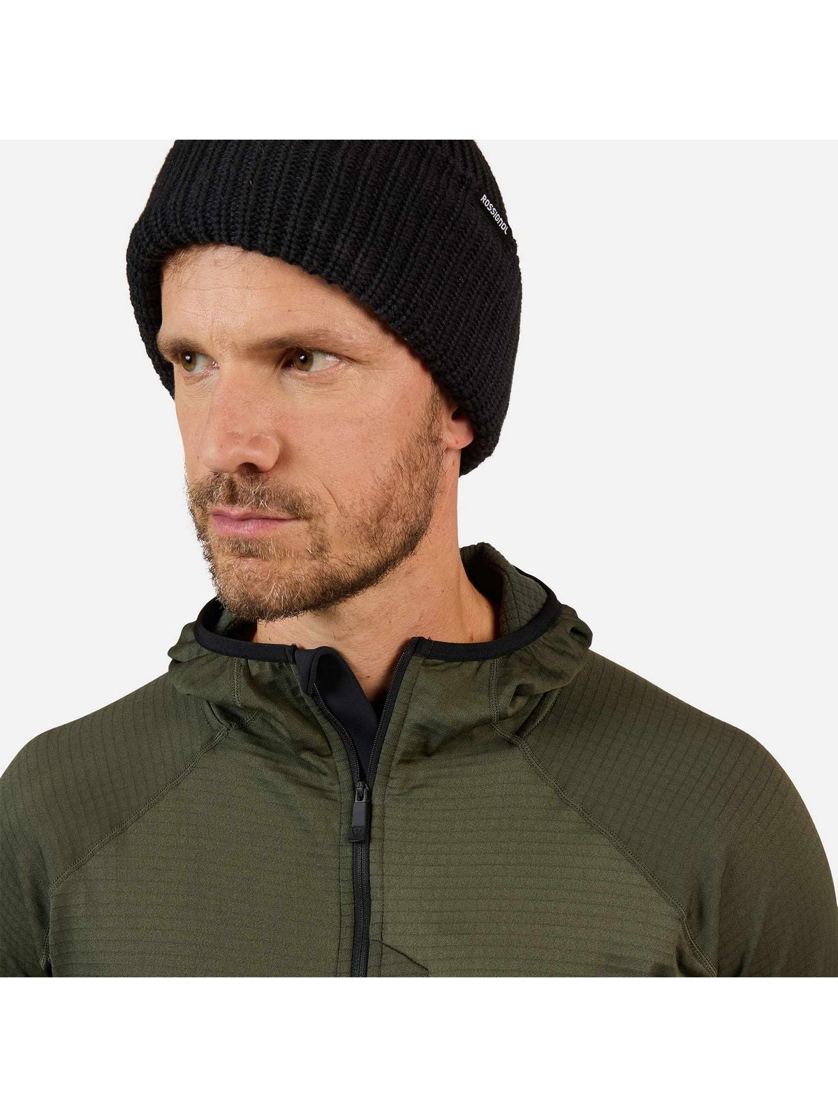 Bluza męska ROSSIGNOL BLACKSIDE MIX FZH FLEECE zielona