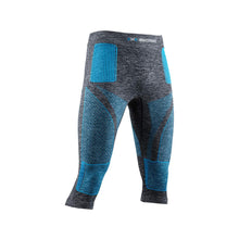 Legginsy męskie 3/4 X-BIONIC Energy Accumulator 4.0 ciemny szary/niebieski

