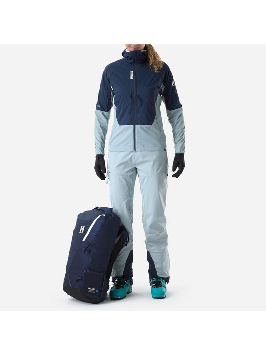 Kurtka damska MILLET W M White Alpha Hoodie W niebieska
