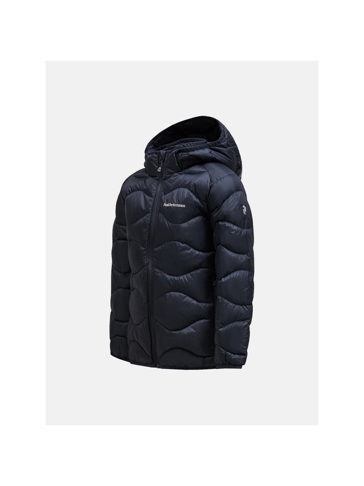 Kurtka puchowa dziecięca Peak Performance Jr Helium Down Hood Jacke czarny