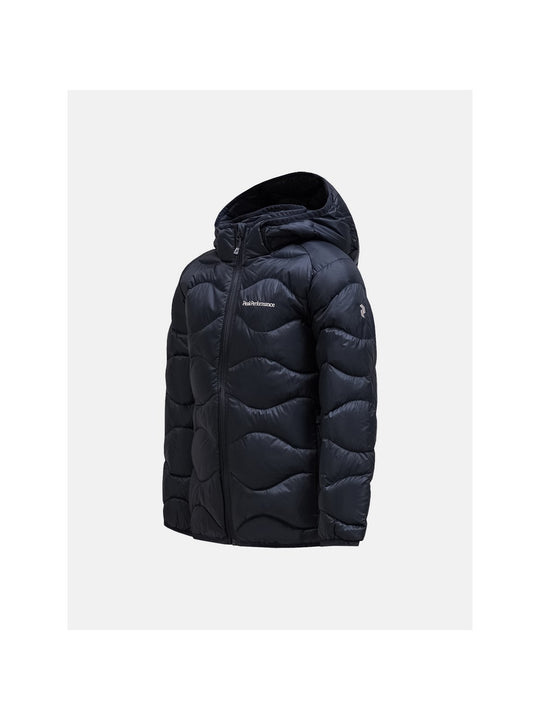 Kurtka puchowa dziecięca Peak Performance Jr Helium Down Hood Jacke czarny
