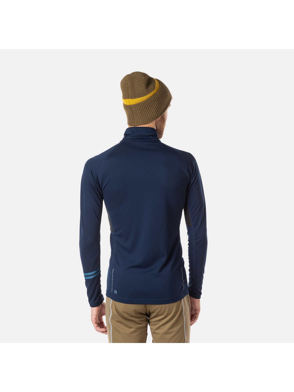 Koszulka męska ROSSIGNOL Poursuite 1/2 Zip granatowy