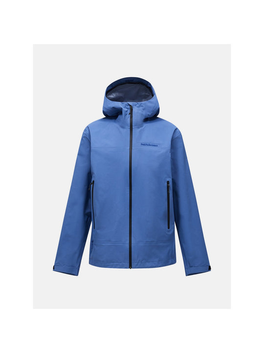 Kurtka narciarska męska PEAK PERFORMANCE Treeline GORE-TEX 3L Shell Jacket niebieska
