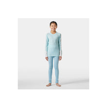 Bielizna dziecięca HELLY HANSEN Jr Graphic Lifa Merino Set kolor niebieski
