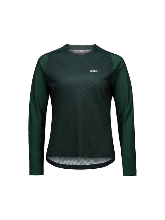 Koszulka rowerowa damska POC W's Motion Air L/S Jersey zielony
