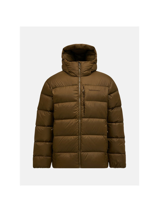 Kurtka puchowa męska PEAK PERFORMANCE Frost Down Puffer Jacket brązowa
