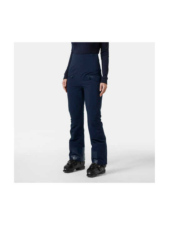 Spodnie narciarskie damskie HELLY HANSEN W ALPHELIA HI WAIST INS PANT granatowe

