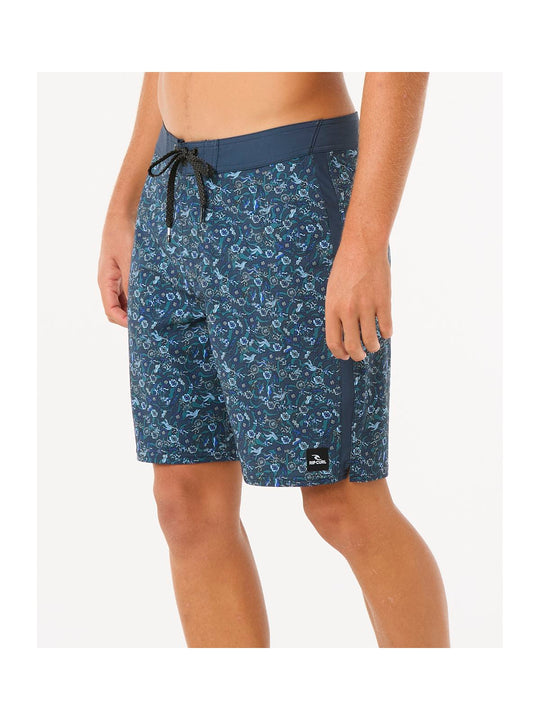 Szorty kąpielowe męskie RIP CURL Mirage Floral Reef granatowe
