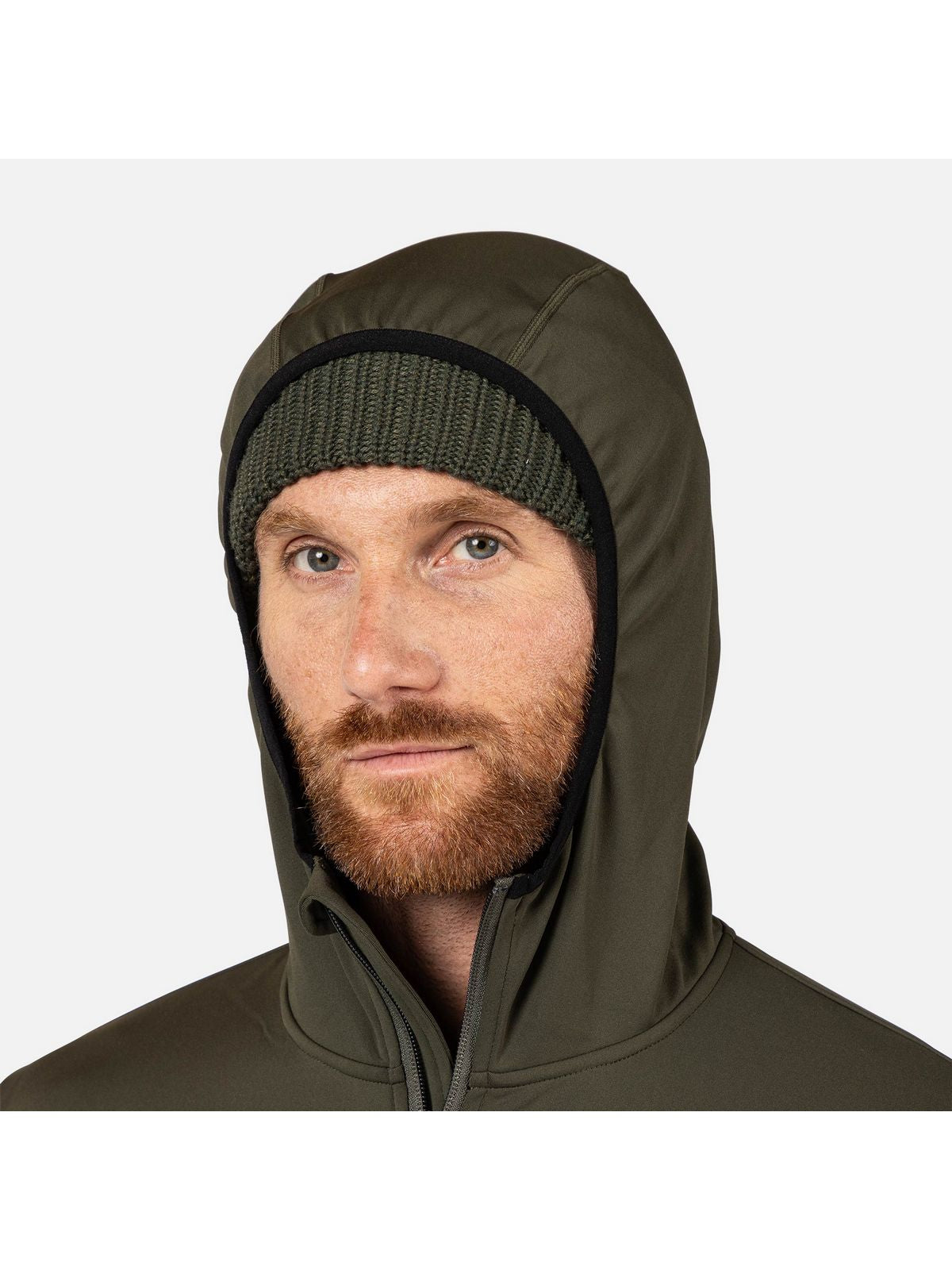 Bluza męska ROSSIGNOL Mid Layer Stretch Hoodiezielona