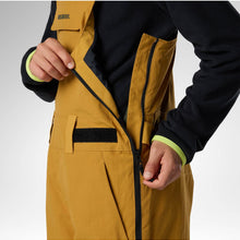 Spodnie narciarskie juniorskie ROSSIGNOL Jr Outerlimits Insulated Bib brązowe
