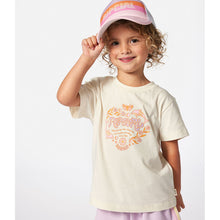 Koszulka RIP CURL Rainbow Logo/Desto Tee-Girl biały
