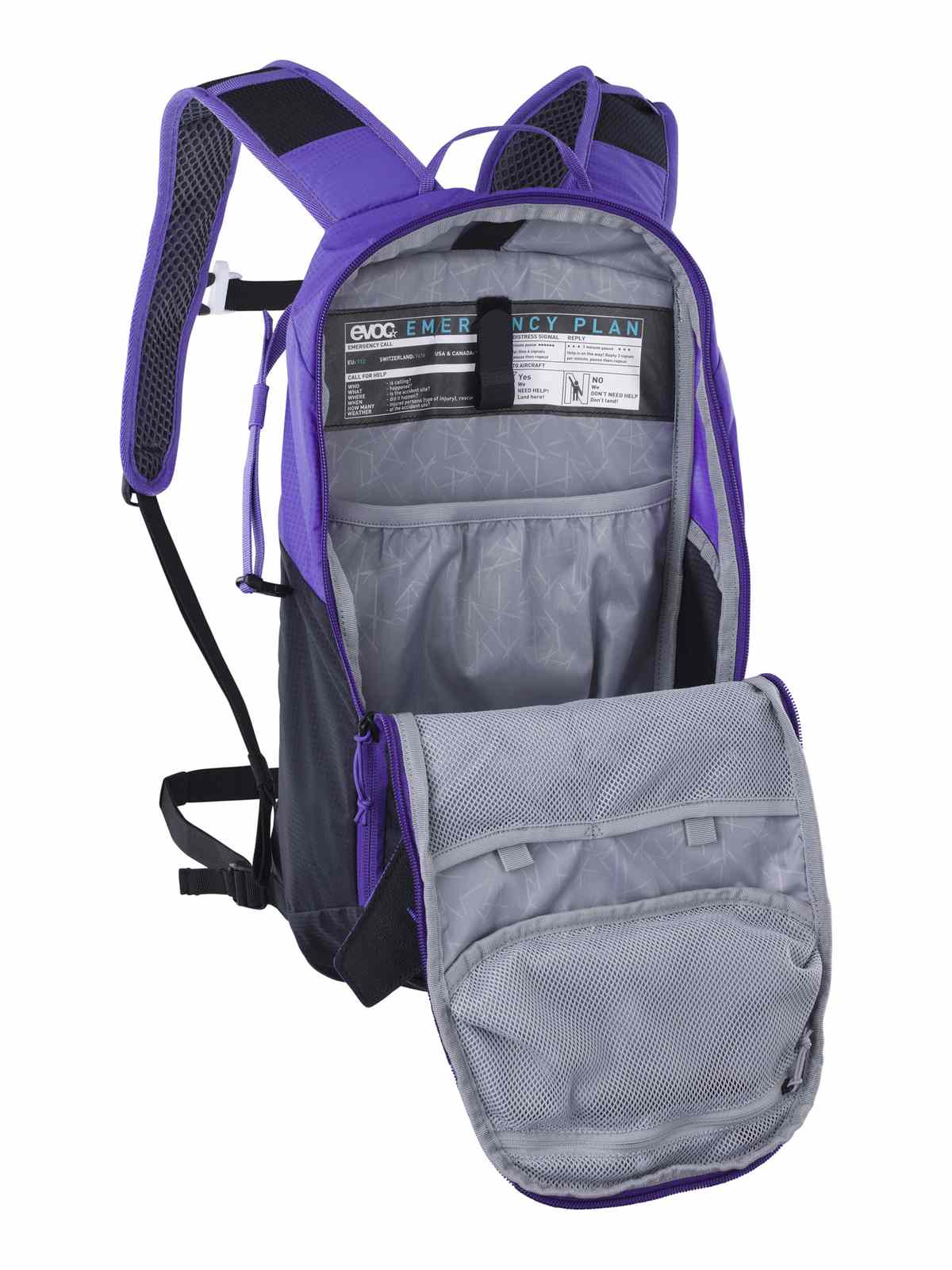 Plecak EVOC Ride 8 violet - black