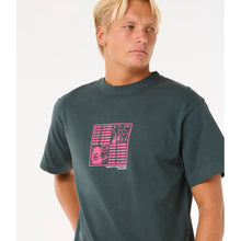 Koszulka RIP CURL Raw Energy Zine Tee zielony
