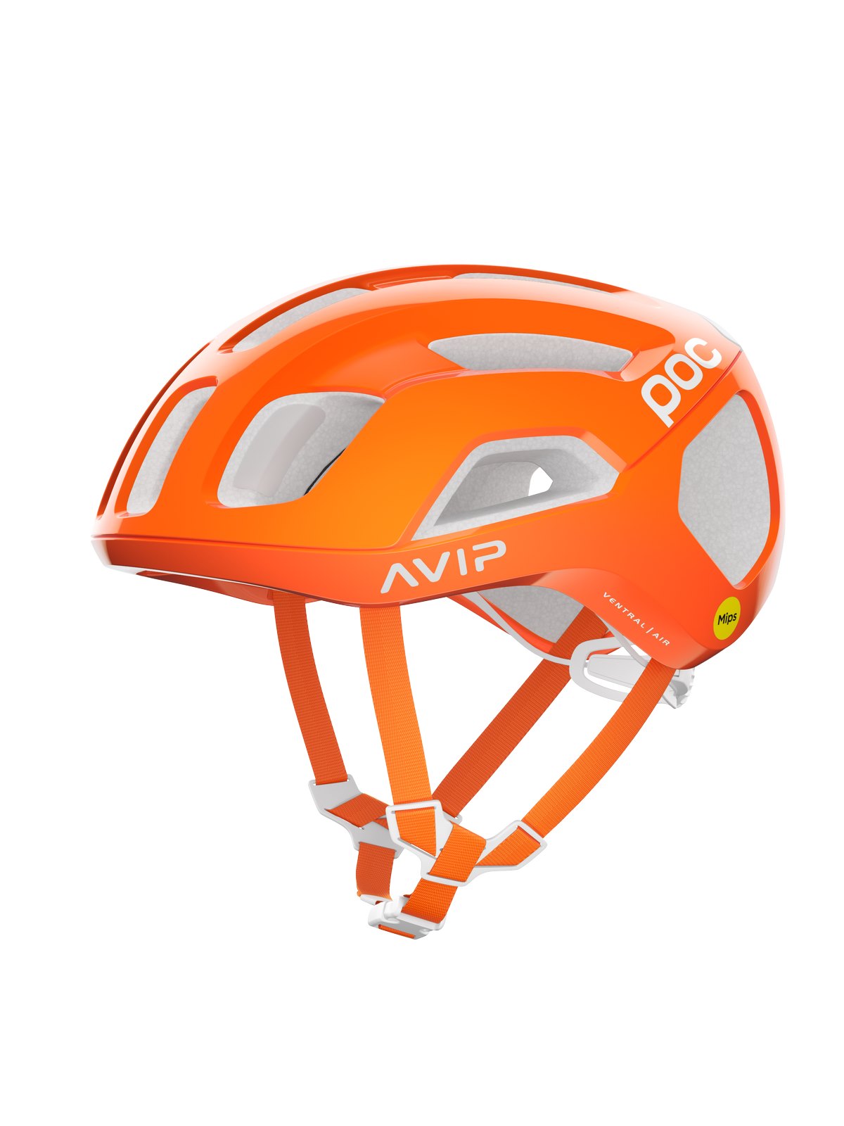 Kask rowerowy POC Ventral Air Wide Fit MIPS pomarańczowy