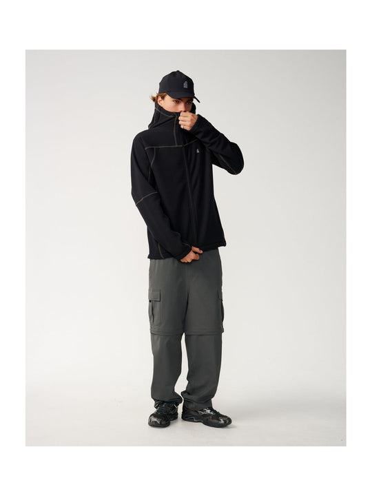 Polar męski RIP CURL S-Series Soft Tech Fleece czarny
