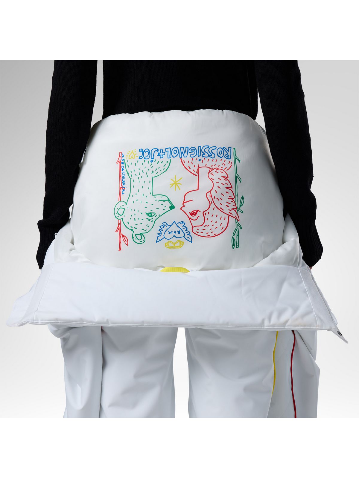 Kombinezon damski ROSSIGNOL W Jcc Ski Suit biały