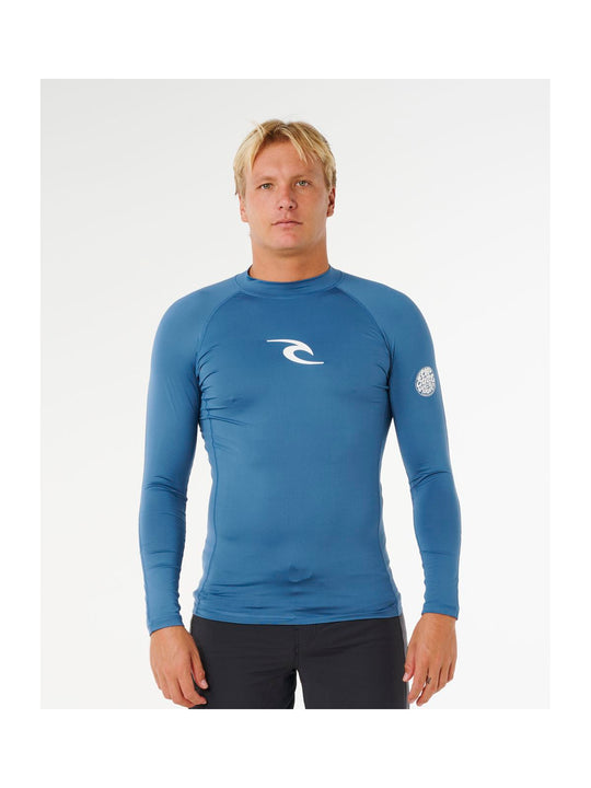 Lycra męska RIP CURL Waves Upf Perf L/S niebieska
