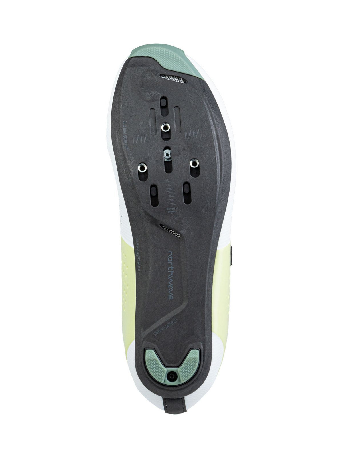 Buty rowerowe NORTHWAVE Storm Carbon biało zielony