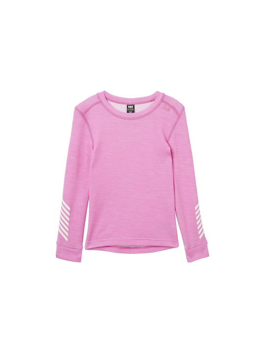 Bielizna dziecięca HELLY HANSEN K Lifa Merino Set kolor różowy
