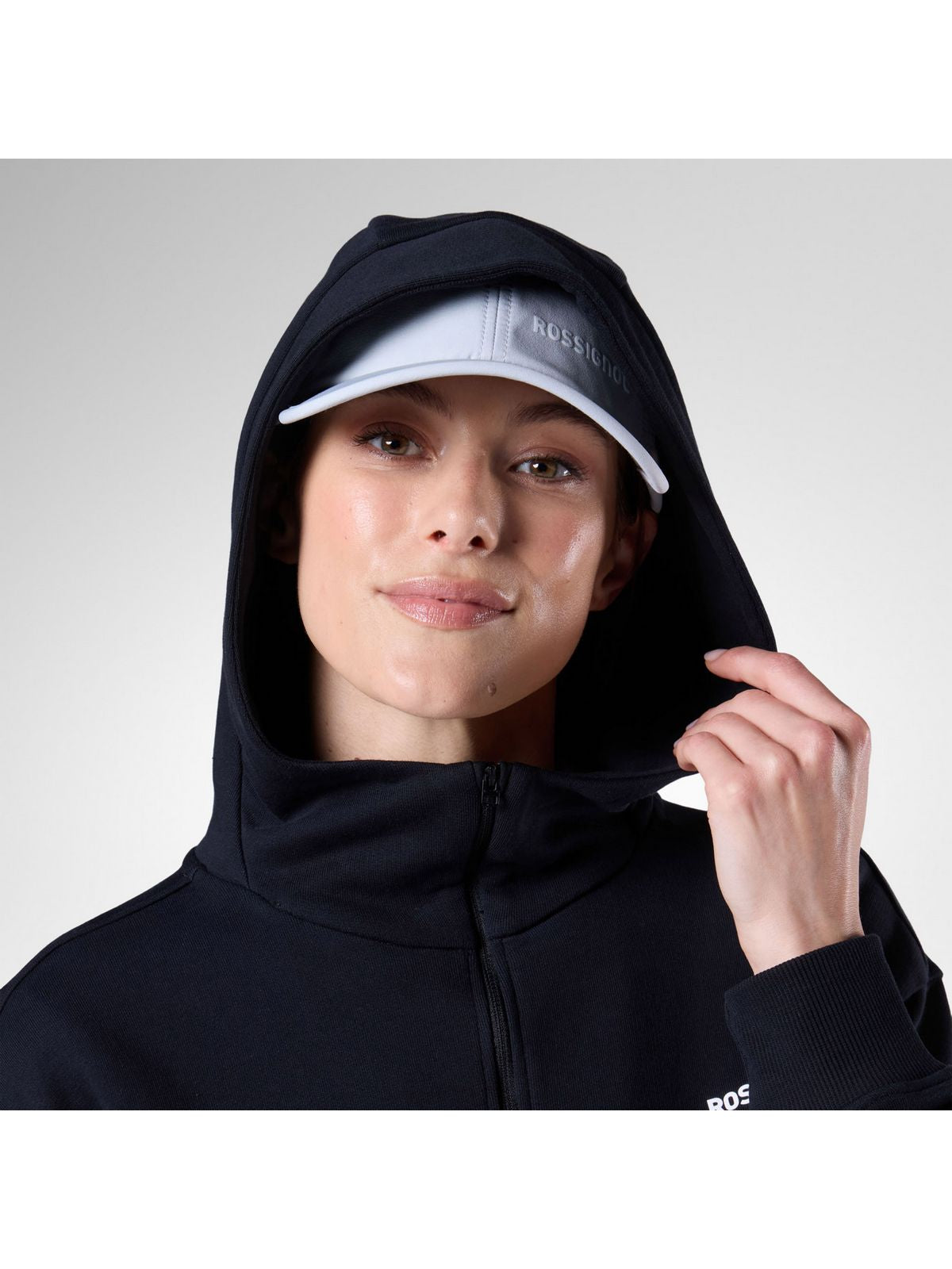 Bluza damska ROSSIGNOL W Logo Fzh czarna