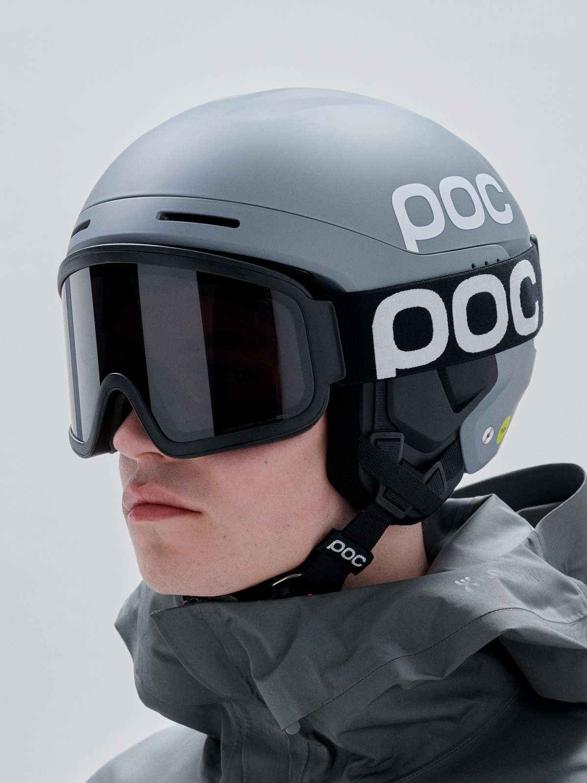 Kask narciarski POC Arcus szary