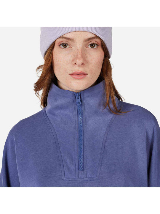 Bluza damska ROSSIGNOL W CHAVANETTE HZ SCUBA FLEECE niebieska
