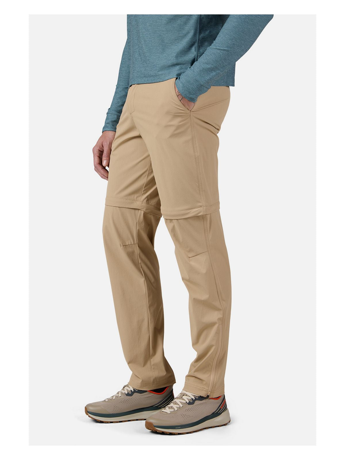 Spodnie męskie ROSSIGNOL Lycian Off Pant beżowy - Adventure Sports