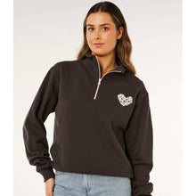 Bluza damska RIP CURL Rc Heart Half Zip Fleece czarna

