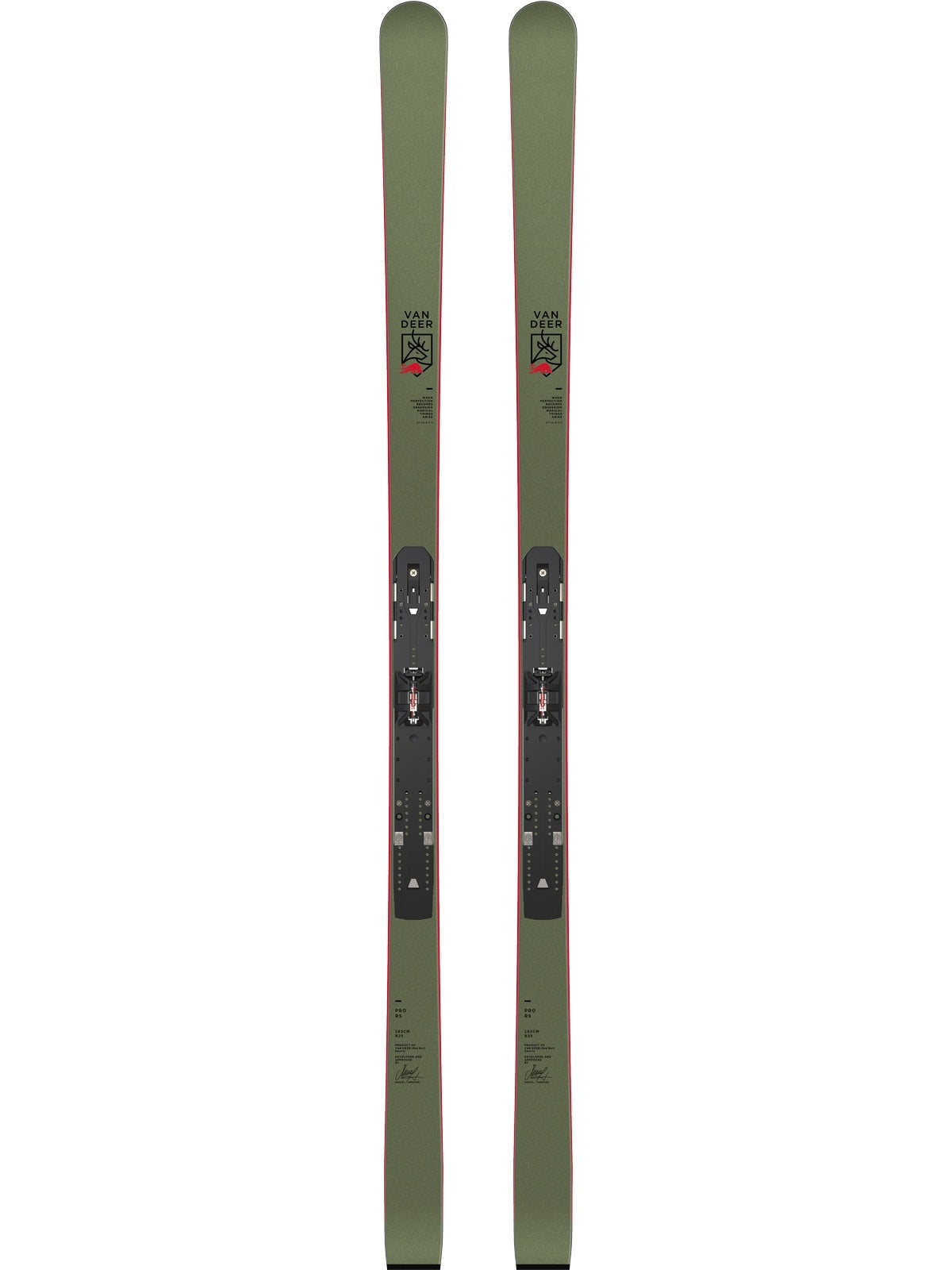 Narty VAN DEER PRO RS 183 r.25 khaki