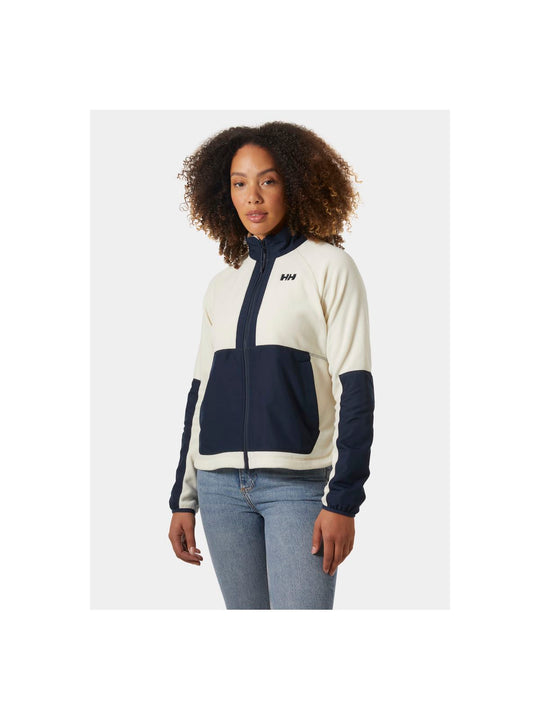 Kurtka damska HELLY HANSEN W Rig Fleece Jacket  kolor beżowy
