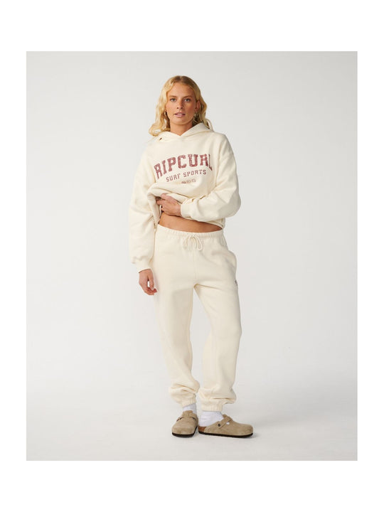 Bluza damska RIP CURL Varsity Sports O/S Hood biała
