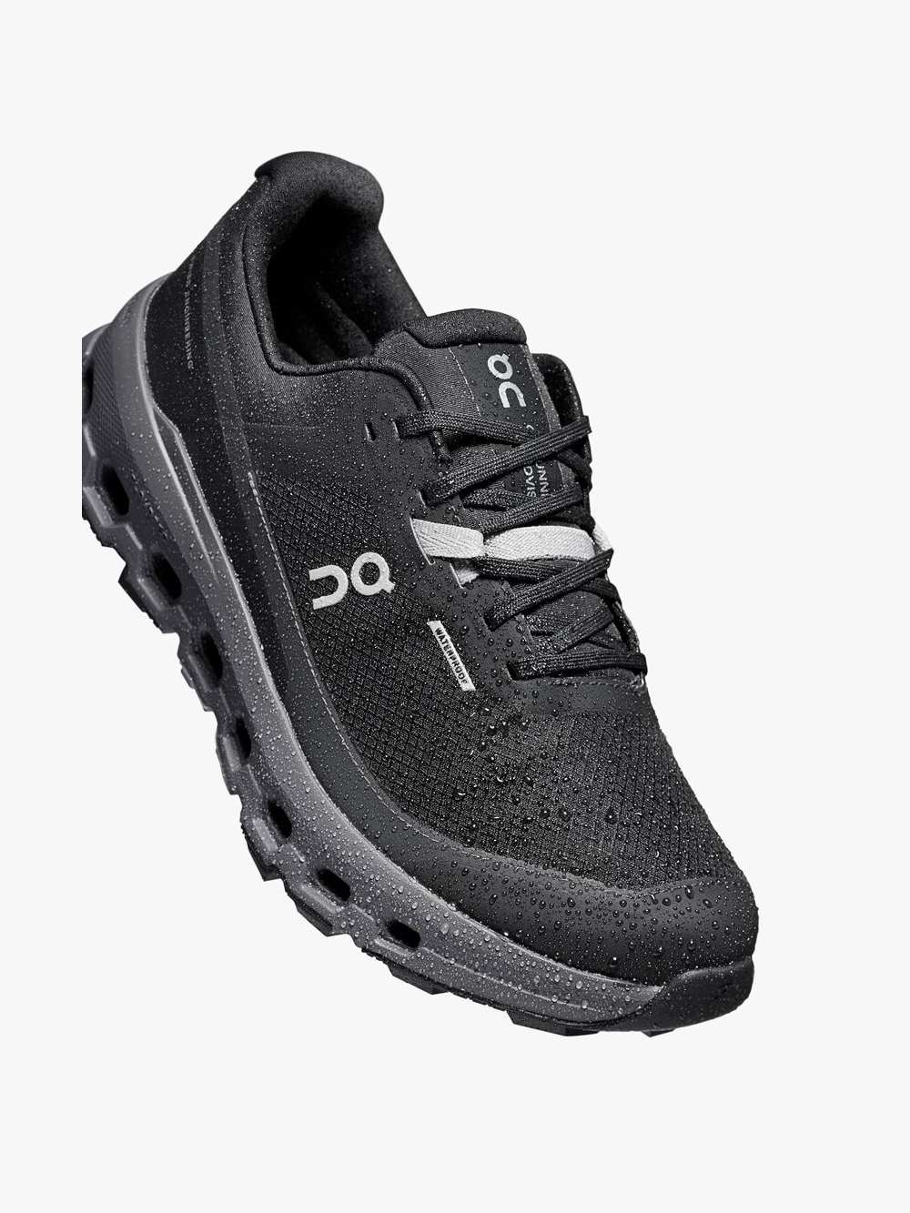 Buty do biegania damskie ON RUNNING Cloudvista 2 Waterproof czarny