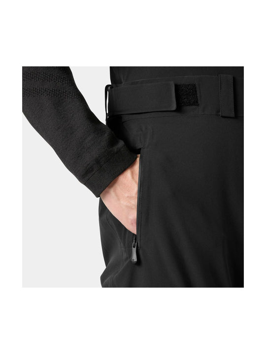Spodnie narciarskie męskie HELLY HANSEN ALPHA BIB PANT czarne
