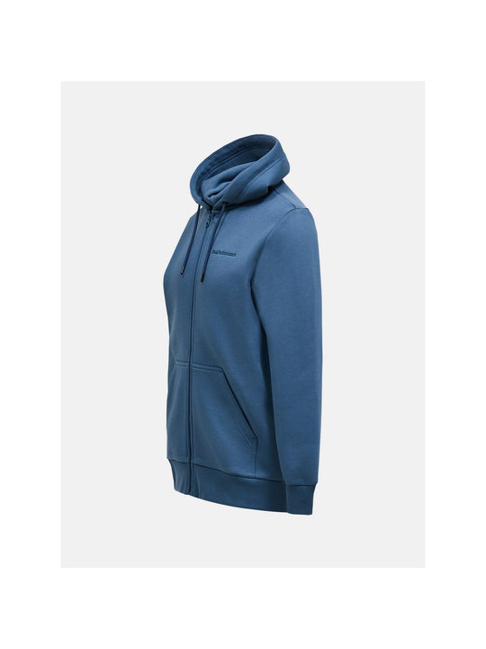 Bluza PEAK PERFORMANCE Original Small Logo Zip Hood Men niebieski
